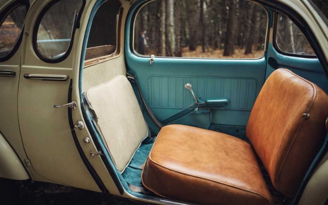 Redonner vie au style vintage comment restaurer le siege d&rsquo;une 2cv